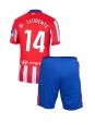 Atletico Madrid Marcos Llorente #14 Hjemmedraktsett Barn 2024-25 Korte ermer (+ bukser)